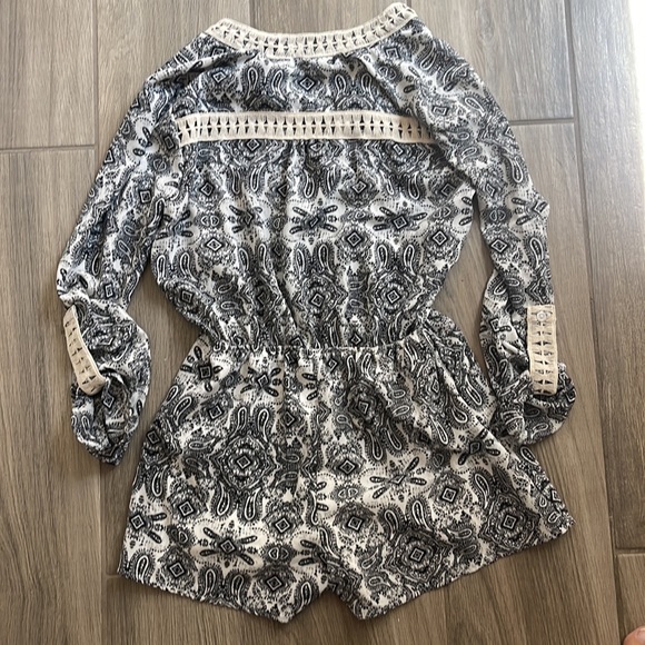 Shorts classic Romper With Trim casual - Picture 6 of 6